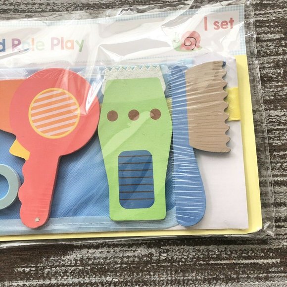 Horizon Wood Role Play Set HAIR STYLIST 3+ Toy - Picture 3 of 4